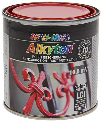 Alkyton Roestbescherming Vuurrood Ral 3000 250ml