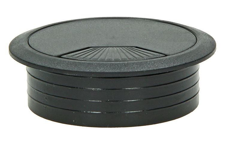Pot Passe-cables Noir ø60mm